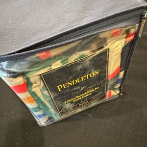 Pendleton Yellowstone Tan Multi 4 piece Flannel KING Sheet Set- comfy cozy cool!